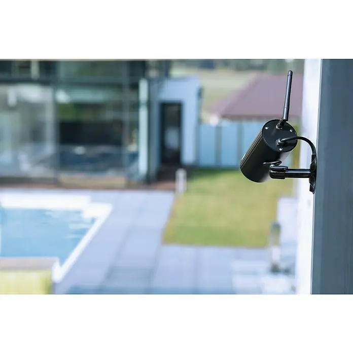 Abus OneLook Überwachungskamera-Set PPDF16000 - 7″ Farb-LCD mit Lautsprechern, Erfassungsreichweite: 8 m (Infrarot) - Stimmungsaufnahme