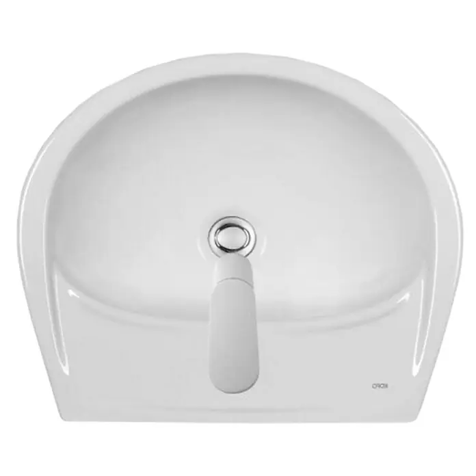 Umivaonik Kolo - 55 cm x 42 mm, Bijela boja - Pogled odozgo