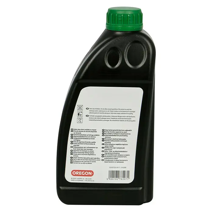 Oregon Bio-Kettenhaftöl - 1 l - Rückansicht