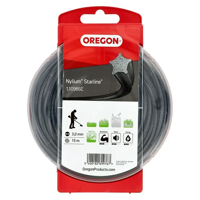 Oregon Nylonfaden Starline - Fadenlänge: 15 m, Fadenstärke: 3 mm - Draufsicht