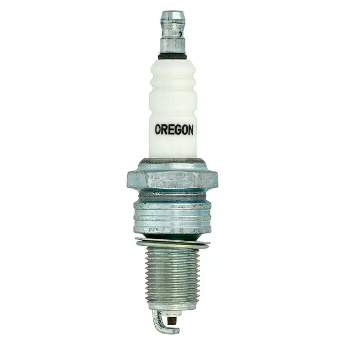 Oregon Zündkerze Q 77-312-1 - M14, 19 mm, Schlüsselweite: 16 mm - Vorderansicht