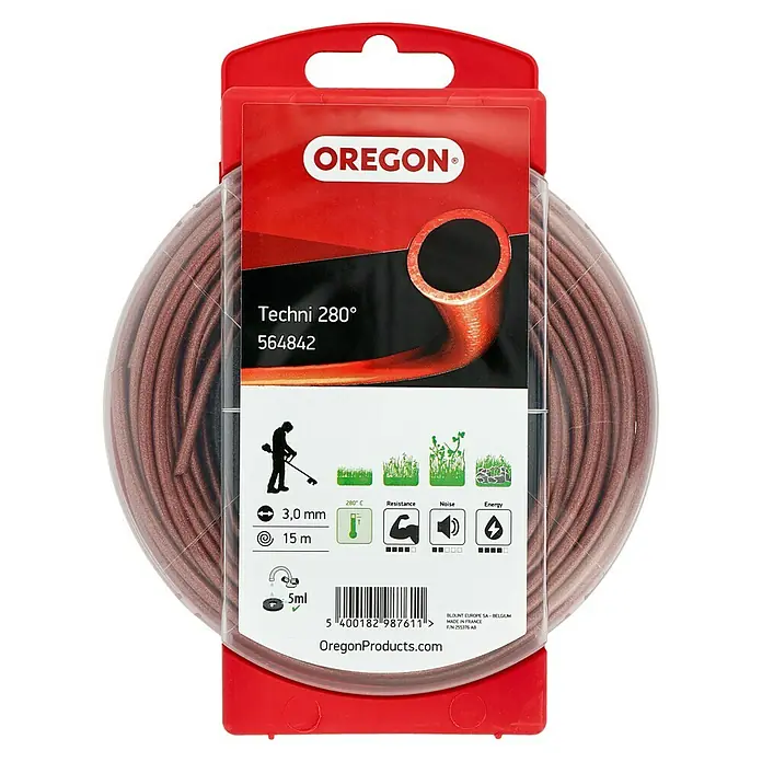 Oregon Nylonfaden Techni - Fadenlänge: 15 m, Fadenstärke: 3 mm - Draufsicht