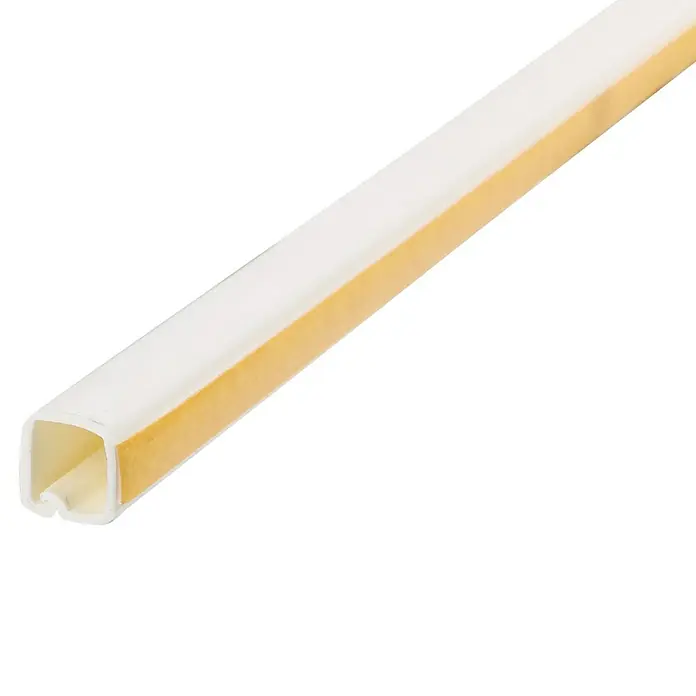 Kabelgoot Zelfklevend - 2 m x 10 mm x 10 mm, Wit - Close-up
