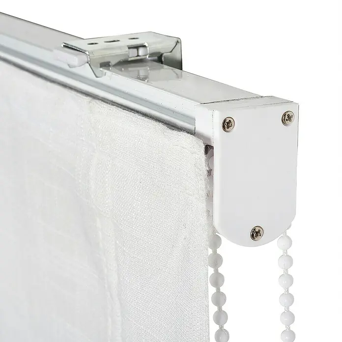 Estor enrollable Paqueto - An x Al: 120 x 175 cm, Blanco - Primer plano