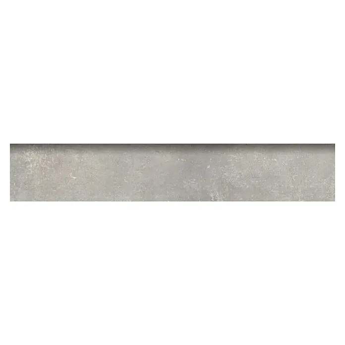Zócalo cerámico Stockholm - 8 x 60 cm, Gris - Vista frontal