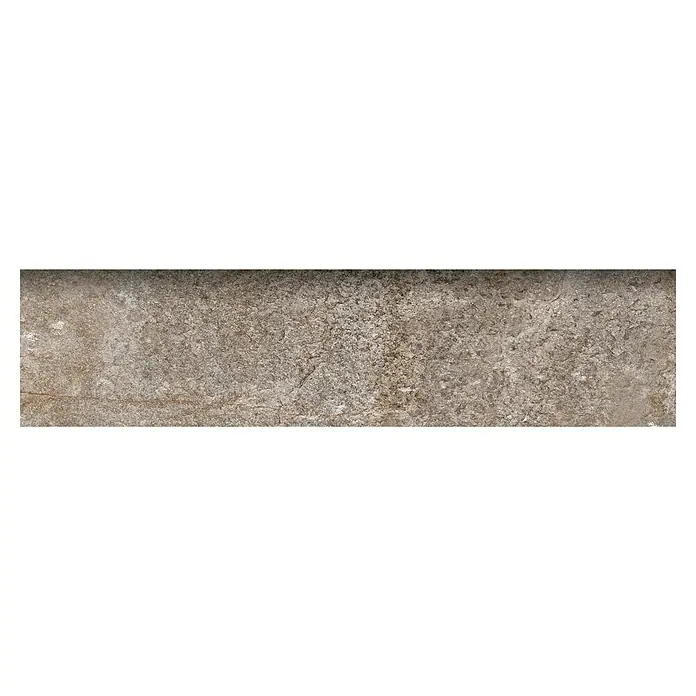 Zócalo cerámico Alamo - 8 x 33,3 cm, Mokka - Vista frontal