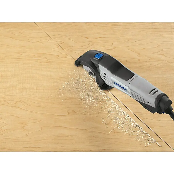Dremel Karbid-Trennscheibe DSM 500 - Durchmesser Scheibe: 77 mm, Geeignet für: Holz, Schnitttiefe: 20 mm, 1 Stk. - Anwendungsbeispiel