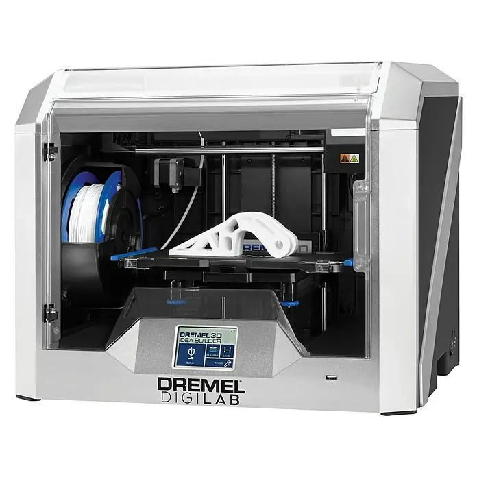 Dremel 3D-Drucker 3D40 Flex - Max. Druckvolumen: 254 x 152 x 170 mm, Schichtdicke: 0,05 mm - Diagonale Ansicht