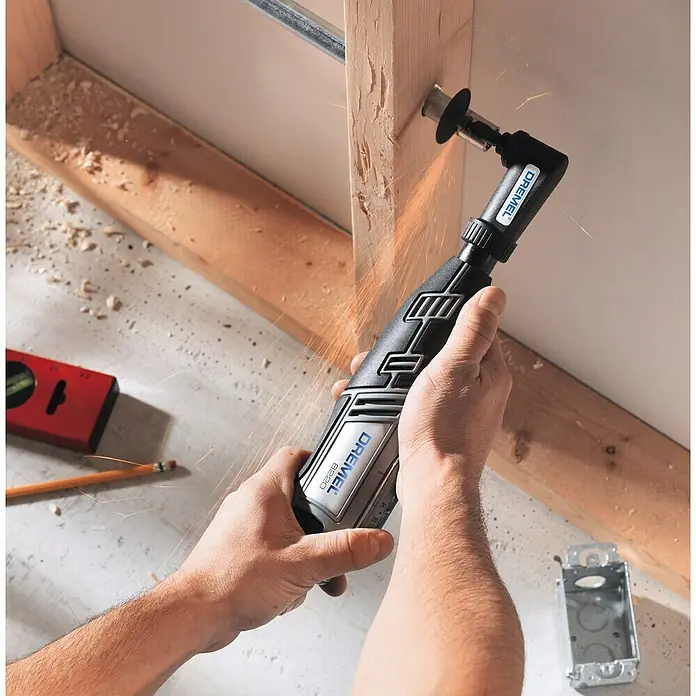 Dremel Winkeladapter 575 - Passend für: Dremel Multifunktionsgeräte - Anwendungsbeispiel