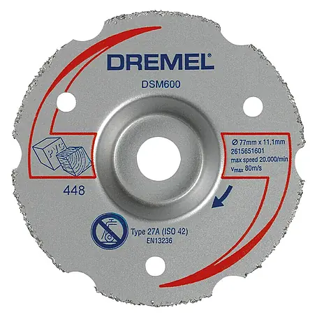 Dremel  Carbide doorslijpschijf DSM600