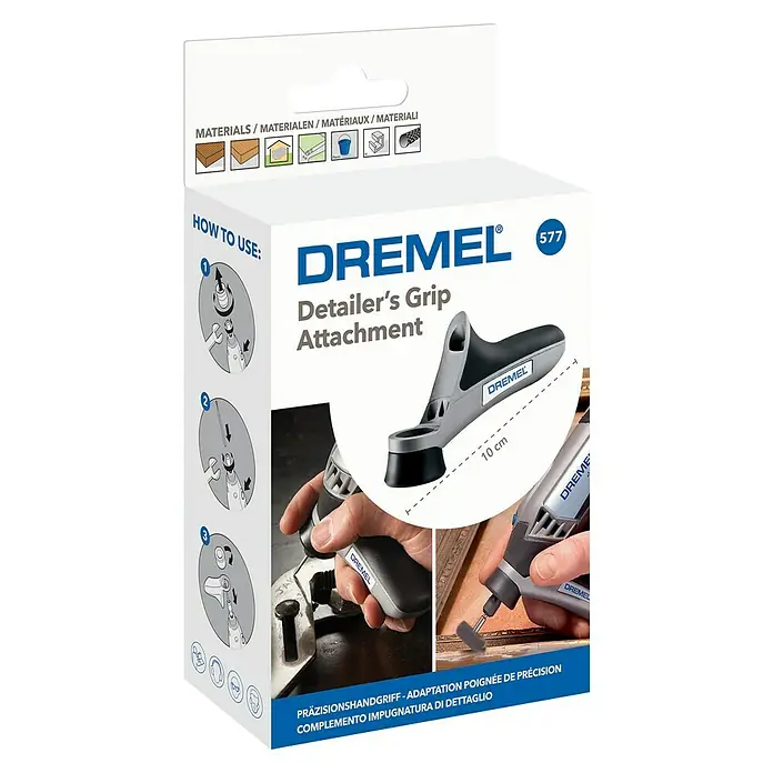 Dremel Präzisionshandgriff Mod. 577 - Passend für: Dremel Multifunktionsgeräte - Diagonale Ansicht