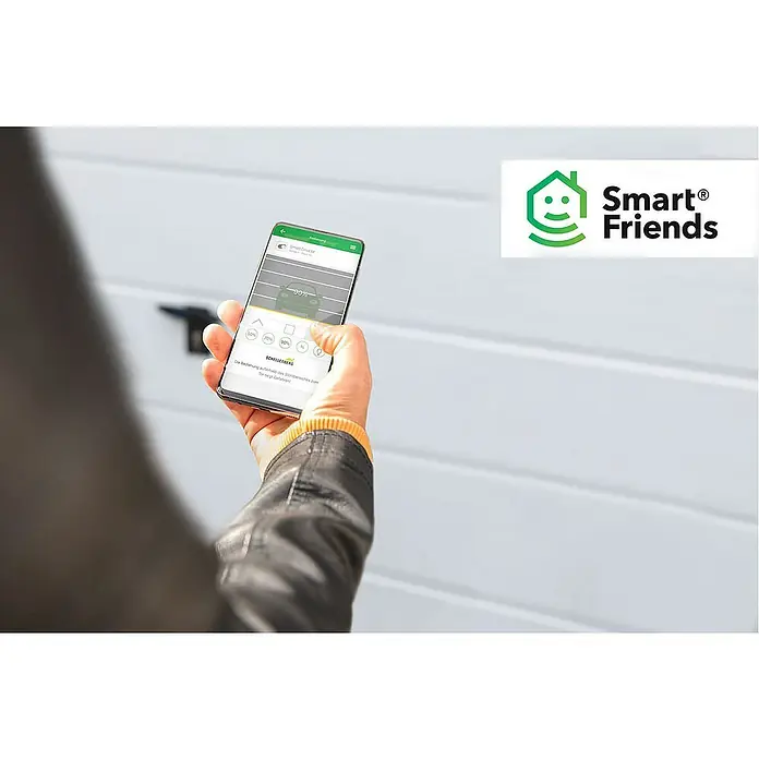 Schellenberg Garagentorantrieb Smart Drive XL - Torfläche: Max. 14 m², Zugkraft: Max. 1.000 N - Anwendungsbeispiel