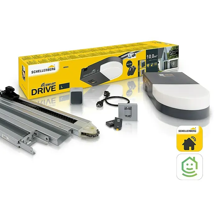 Schellenberg Garagentorantrieb Smart Drive L - Torfläche: Max. 10 m², Zugkraft: Max. 600 N - Detailaufnahme