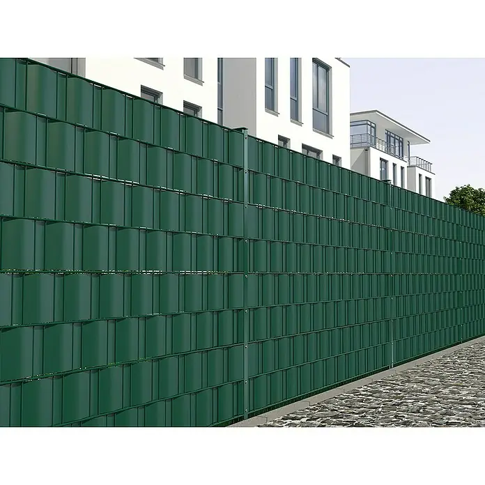 Hadra Vlechtband - 250 x 190 cm, Groen - Sfeeropname