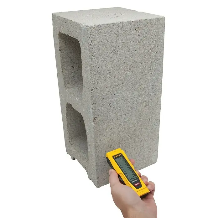 Stanley Feuchtigkeitsmessgerät - Geeignet für: Baumaterialien/Holz - Diagonale Ansicht
