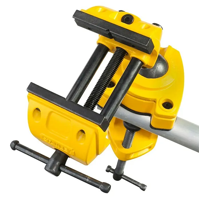 Stanley Schraubstock MaxSteel - Backenbreite: 70 mm - Detailaufnahme