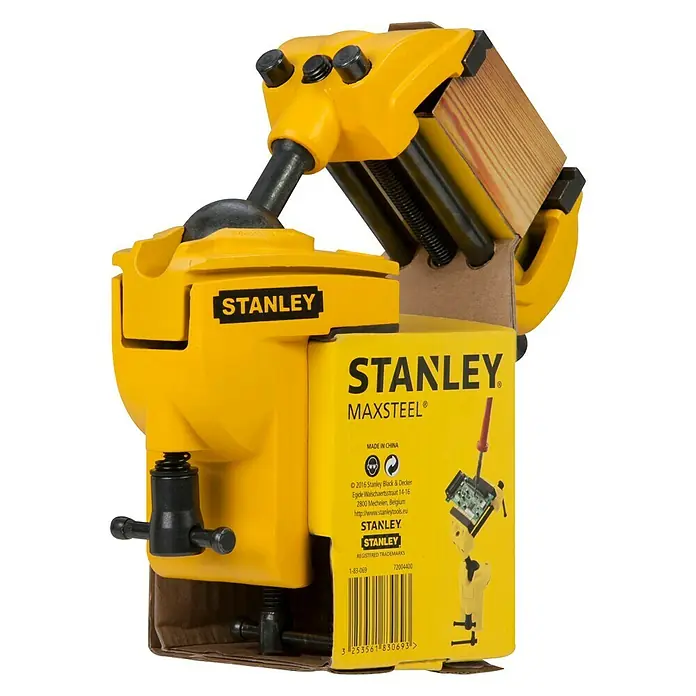 Stanley Schraubstock MaxSteel - Backenbreite: 70 mm - Rückansicht