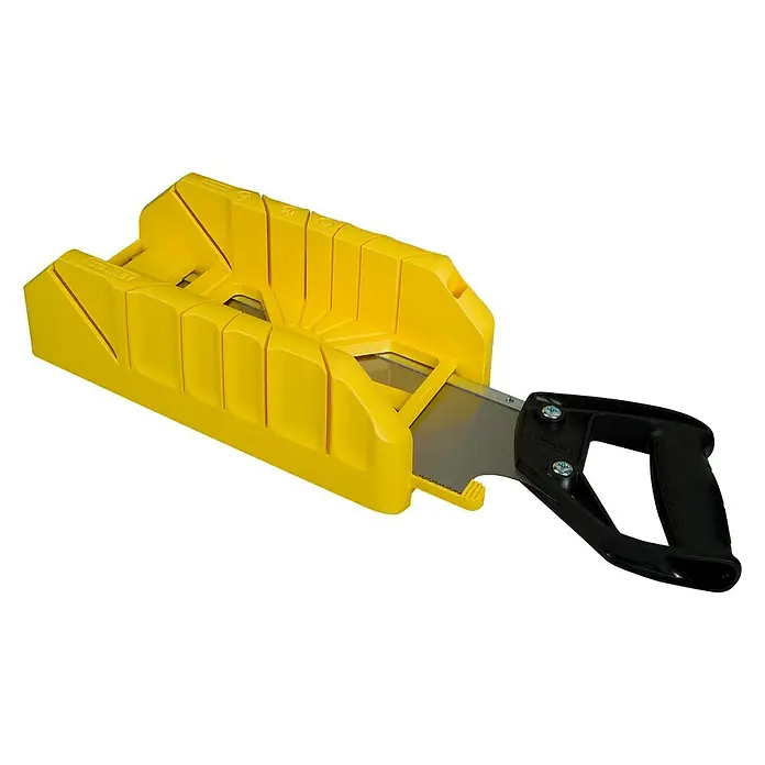 Stanley Gehrungsschneidladen-Set - Blattlänge: 355 mm, 350 x 143 x 95 mm - Diagonale Ansicht