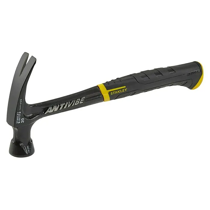 Stanley FatMax Klauenhammer ANTIVIBE - Gewicht Kopf: 567 g - Diagonale Ansicht