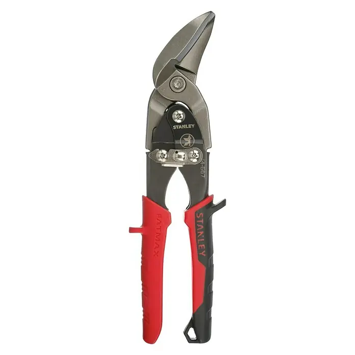Stanley FatMax Blechschere MAXSTEEL - Länge: 250 mm, Schnittlänge: 1,2 mm, Linksschneidend - Ansicht von oben