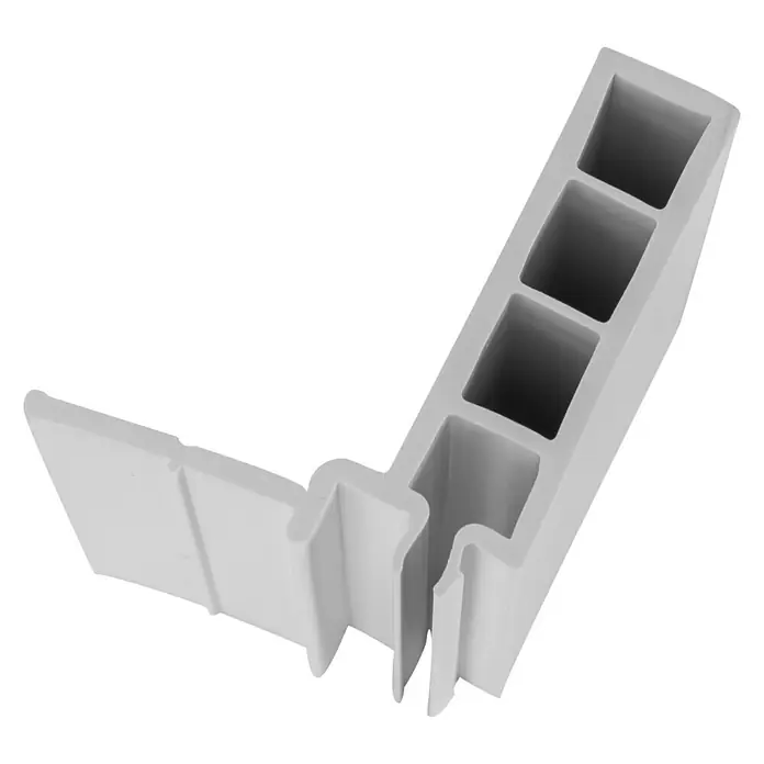 Solid Elements Anschlussprofil - Länge: 1.350 mm, Geeignet für: Eco Line Fenster, Weiß - Ansicht von oben