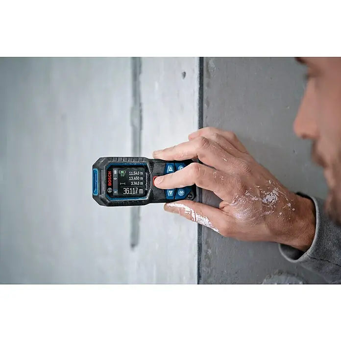 Bosch Professional Laserski daljinomjer GLM 50-27 C - Mjerni opseg: 0,05 - 50 m - Proizvod u upotrebi