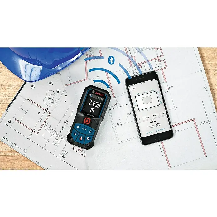 Bosch Professional Laserski daljinomjer GLM 50-27 C - Mjerni opseg: 0,05 - 50 m - Živopisni prikaz