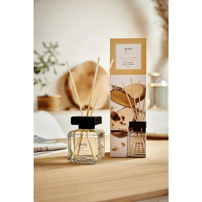 Ipuro Essentials Raumduft - Cedar Wood, 100 ml - Stimmungsaufnahme