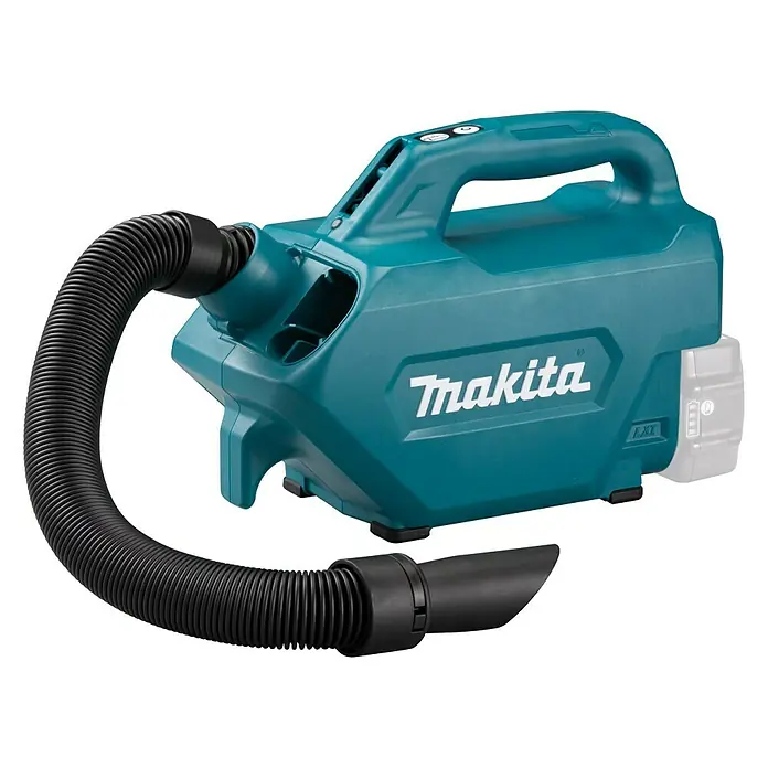 Makita Akku-Staubsauger DCL184Z - 18 V, Ohne Akku, 0,5 l - Diagonale Ansicht