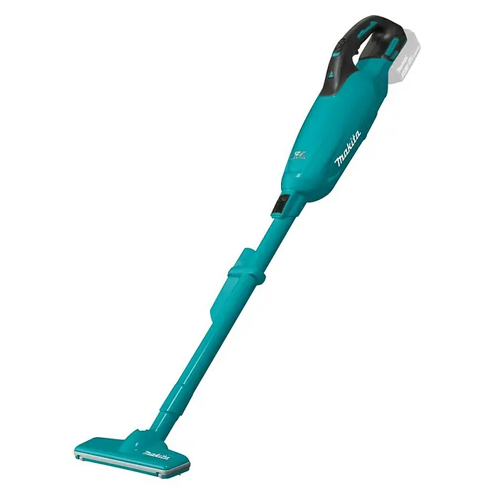 Makita Akku-Staubsauger DCL280FZ - 18 V, Ohne Akku, Behältervolumen: 0,75 l - Diagonale Ansicht
