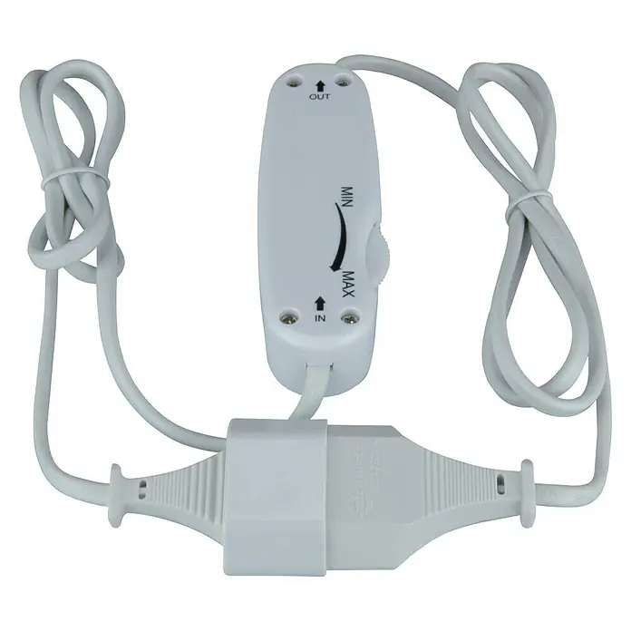 Dimmer mit Verlängerungskabel - Max, Anschlussleistung 20 - 100 W - Ansicht von oben