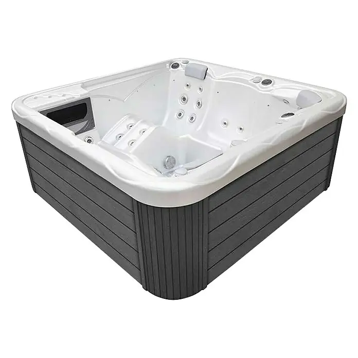 Camargue Hidromasažni bazen Camargue Spirit - 200 x 200 x 89 cm, 960 l, Prikladno za: 5 osoba - Dijagonalni pogled