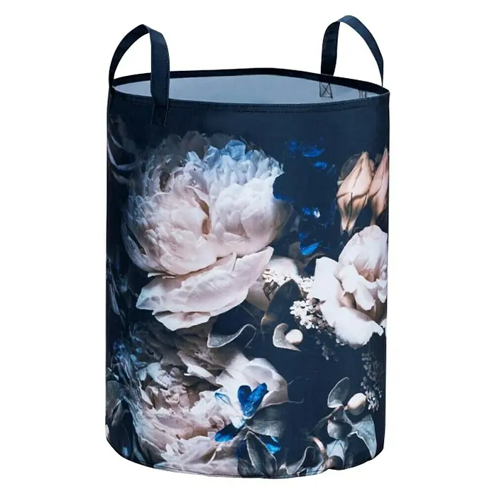 Košara za rublje Peony - Ø x V: 35 x 45 cm - Pogled sprijeda