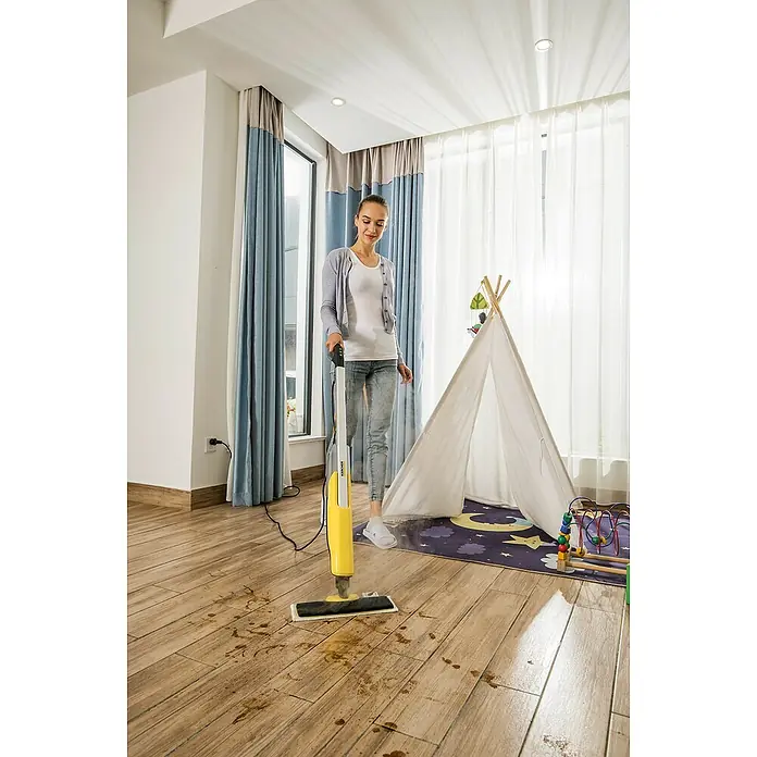 Kärcher Parni čistač SC 2 Upright EasyFix - 1,6 kW, Vrijeme zagrijavanja: 30 s - Proizvod u upotrebi