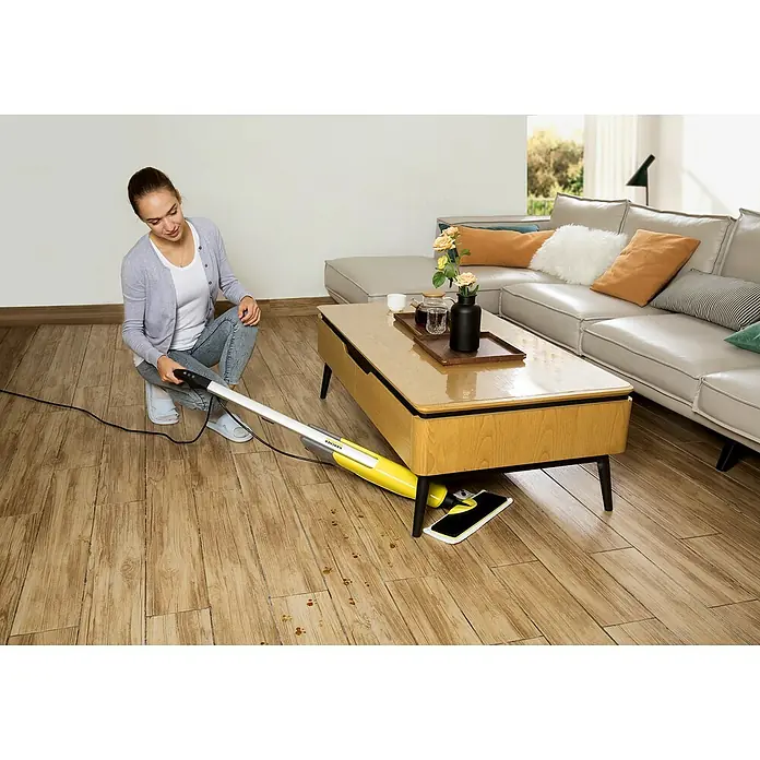 Kärcher Parni čistač SC 2 Upright EasyFix - 1,6 kW, Vrijeme zagrijavanja: 30 s - Proizvod u upotrebi