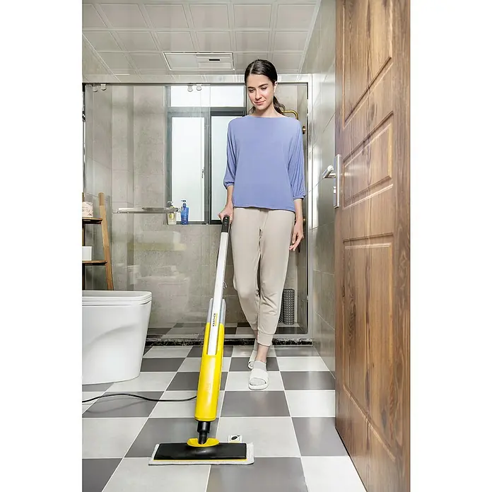 Kärcher Parni čistač SC 2 Upright EasyFix - 1,6 kW, Vrijeme zagrijavanja: 30 s - Proizvod u upotrebi