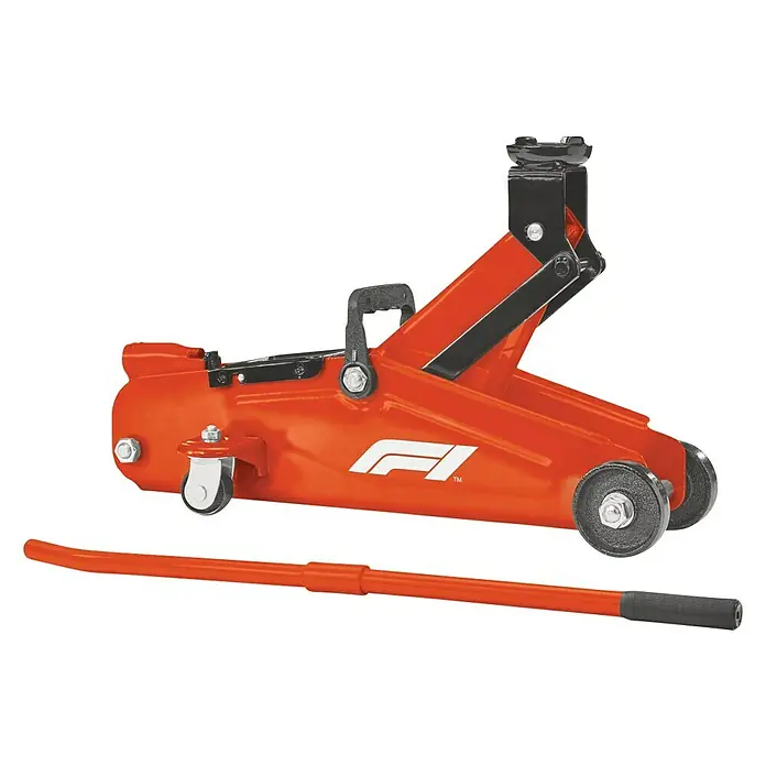 Formula 1® Hydraulischer Rangierwagenheber FJ200 - Hubhöhe: 135 mm - 342 mm - Diagonale Ansicht