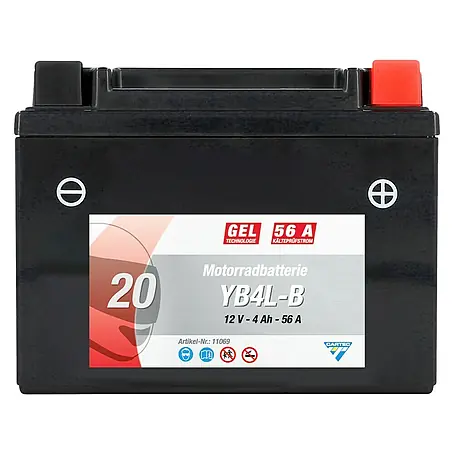 Cartec  Motorradbatterie