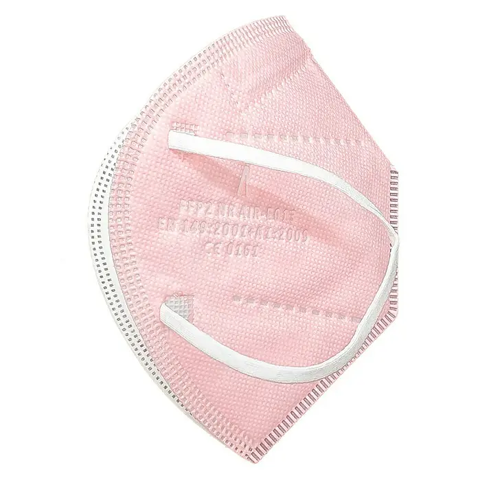 Mascarilla AIRNATECH AIR-E013® - FFP2, 5 ud., Rosa - Vista frontal
