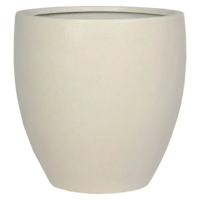 Pflanztopf Monza - Außenmaß (Ø x H): 54 x 54 cm, Kunststoff, Sand - Vorderansicht
