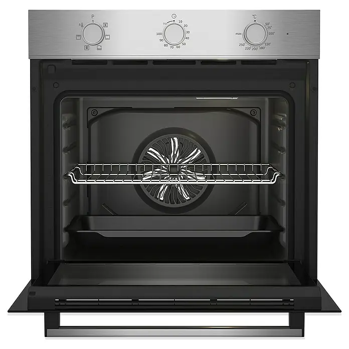 Beko Horno empotrado BBIE12100XD - Número de tipos de calentamiento: 6 ud., Volumen horno: 66 l - Vista frontal