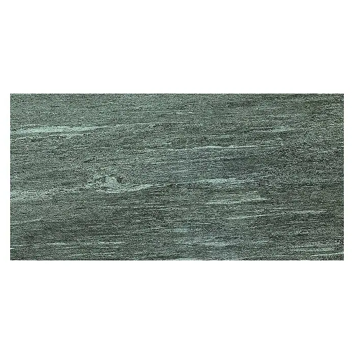 Marazzi Feinsteinzeugfliese Davos - 30 x 60 cm, Anthrazit, Matt - Vorderansicht
