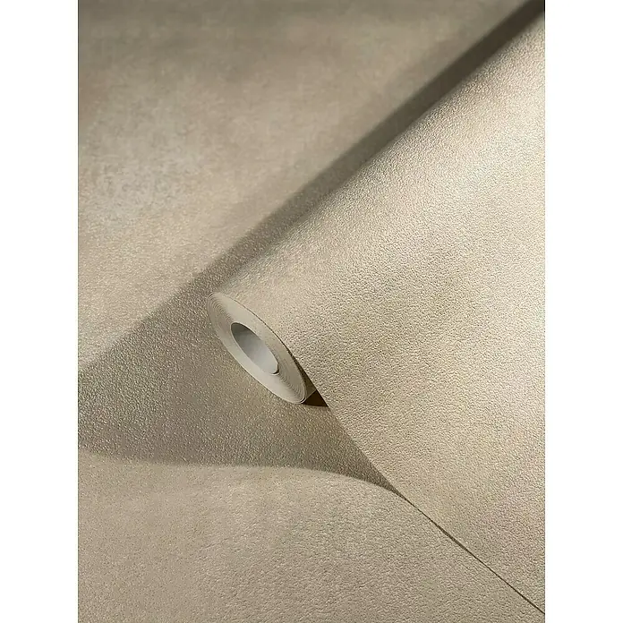 SCHÖNER WOHNEN-Kollektion New Spirit Vliestapete - Beige, Uni, 10,05 x 0,53 m - Detailaufnahme