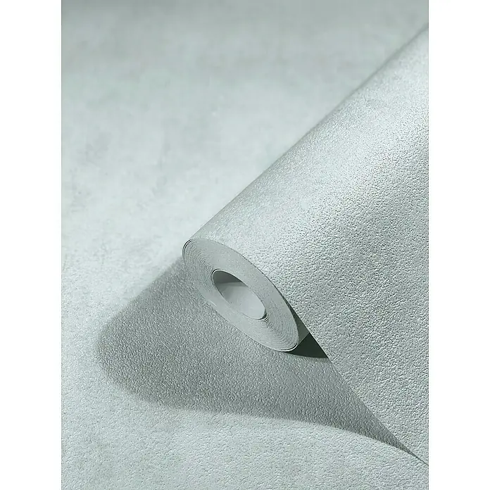 SCHÖNER WOHNEN-Kollektion New Spirit Vliestapete - Hellgrau, Uni, 10,05 x 0,53 m - Detailaufnahme