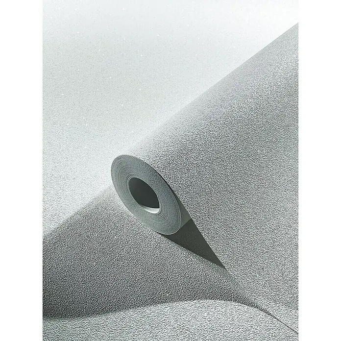SCHÖNER WOHNEN-Kollektion New Spirit Vliestapete - Weiß, Uni, 10,05 x 0,53 m - Detailaufnahme