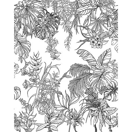 SCHÖNER WOHNEN-Kollektion New Spirit Fototapete Digitaldrucktapete Blüten