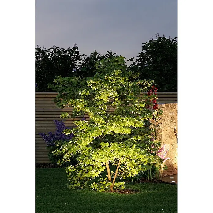 Paulmann Plug & Shine Foco LED de jardín Sting - 6 W, Estaca, Altura: 29 cm, 24 V - Foto ambiente