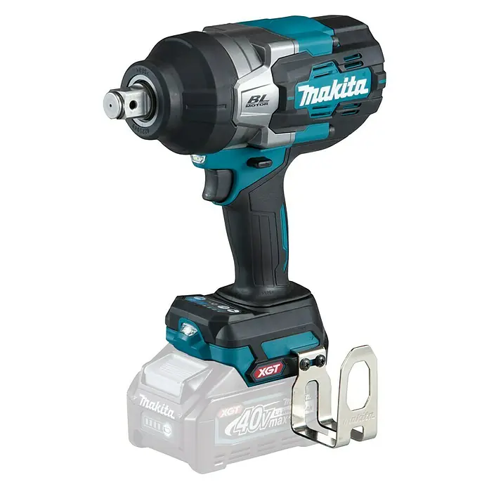Makita XGT 40 V max. Akku-Schlagschrauber TW001GZ - 40 V, Ohne Akku, Leerlaufdrehzahl: 0 U/min - 1.800 U/min - Diagonale Ansicht