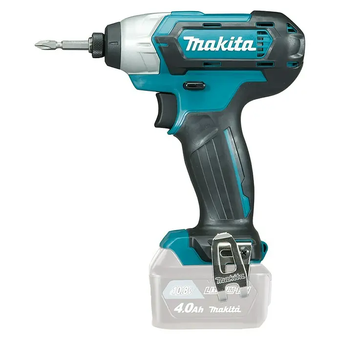Makita Akku-Schlagschrauber TD110 DZ - 12 V, Ohne Akku, Leerlaufdrehzahl: 0 U/min - 2.600 U/min - Linke Seitenansicht