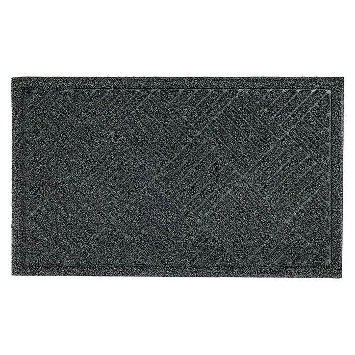 Astra Fußmatte Scraper Design - Anthrazit, 45 x 75 cm, 100% Polypropylen - Draufsicht